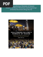 Download ebooks file Challenging Beijing s Mandate of Heaven Taiwan s Sunflower Movement and Hong Kong s Umbrella Movement Ming-Sho Ho all chapters