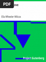 Poems of Love by Ella Wheeler Wilcox