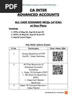 MCQs - ALL RTP MTP PYQs - Compilation - Advanced Accounts