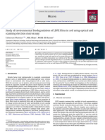 Study of Environmental Biodegradation Of