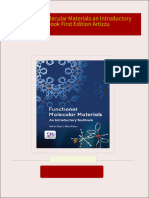 Full download Functional Molecular Materials an Introductory Textbook First Edition Artizzu pdf docx