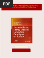 Full download Sustainable and Energy Efficient Computing Paradigms for Society Mohd Abdul Ahad pdf docx