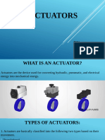 PNEUMATIC ACTUATORS