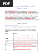 Balancing Equations Better Notes