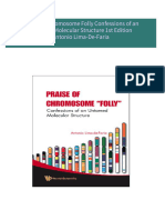 Get Praise of Chromosome Folly Confessions of an Untamed Molecular Structure 1st Edition Antonio Lima-De-Faria PDF ebook with Full Chapters Now