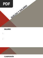 SUELDO Y SALARIO