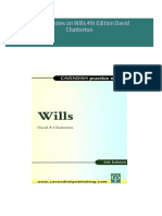 Download Full Practice Notes on Wills 4th Edition David Chatterton PDF All Chapters