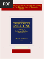 Instant download Handbook of Parenting Volume 2 Biology and Ecology of Parenting Third Edition Marc H. Bornstein (Editor) pdf all chapter