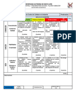 Rubrica Etapa 1 Dimension 4 Aplicacion Evidencia de Aprendizaje Sintesis