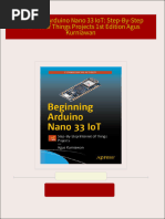 Instant download Beginning Arduino Nano 33 IoT: Step-By-Step Internet of Things Projects 1st Edition Agus Kurniawan pdf all chapter