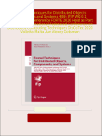 Full download Formal Techniques for Distributed Objects Components and Systems 40th IFIP WG 6 1 International Conference FORTE 2020 Held as Part of the 15th International Federated Conference on Distributed Computing Techniques DisCoTec 2020 Valletta Malta Jun Alexey Gotsman pdf docx