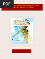 Download ebooks file Statics and Mechanics of Materials in SI Units Fifth Edition Russell C. Hibbeler all chapters