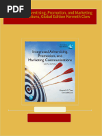 Full download Integrated Advertising, Promotion, and Marketing Communications, Global Edition Kenneth Clow pdf docx