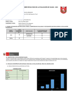 INFORME SOBRE RESULTADO DE LA EVALUACIÓN DE SALIDA 6º B