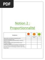 Cours Notion 2 - ProportionnalitÃ© 3