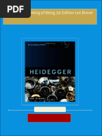 Heidegger Thinking of Being 1st Edition Lee Braver All Chapters Instant Download