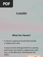 Clauses