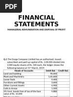 Financial Statements Mr