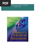 Full Download Basics in Medical Education 1st Edition Zubair Amin PDF DOCX