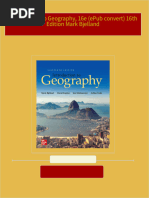 Download ebooks file Introduction to Geography, 16e (ePub convert) 16th Edition Mark Bjelland all chapters