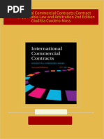 Instant Download International Commercial Contracts: Contract Terms, Applicable Law and Arbitration 2nd Edition Giuditta Cordero-Moss PDF All Chapters