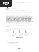 Weintek HMI to Multiple Modbus RTU Slave Devices