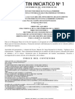 Boletin Iniciático #1. David Ferriz Olivares