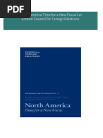 Where can buy North America Time for a New Focus 1st Edition Council On Foreign Relations ebook with cheap price