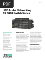 HPE Aruba Networking CX 6000 Switch Series-a00112996enw