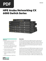 HPE Aruba Networking CX 6000 Switch Series data sheet-PSN1014098570WWEN