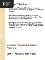 DBMS Mod 2 ppt