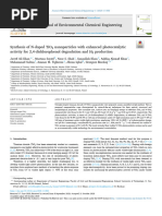 Synthesis of N-doped TiO2 nanoparticles with enhanced photocatalytic activity for 2,4-dichlorophenol degradation and H2 production