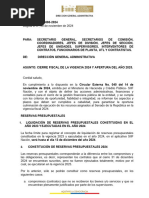 Congreso advirtió a sus contratistas problemas de flujo de caja para pagos de salarios