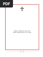 Catechism of the Church of the East Edited in the Year 2020