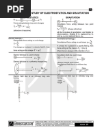 analogy between electrostatics and gravitation