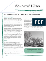 News and Views: An Introduction To Land Trust Accreditation