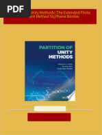 Instant ebooks textbook Partition of Unity Methods: The Extended Finite Element Method St¿Phane Bordas download all chapters