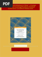 Immediate download New Regional Initiatives in China’s Foreign Policy: The Incoming Pluralism of Global Governance 1st Edition Matteo Dian ebooks 2024