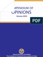 Compendium of Opinions Vol. XXVI - EAC