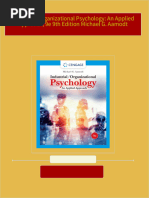 Full Download Industrial/Organizational Psychology: An Applied Approach, 9e 9th Edition Michael G. Aamodt PDF DOCX