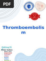 L5- Pathology of Thromboembolism