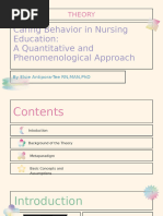 Caring Behavior in Nursing Elsie Antipora Te