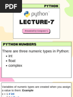 class 7 python