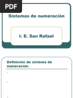 Sistemas de numeracion 