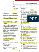 Assessment of Learning Drill