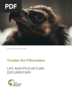 Tender-for-Filmmaker-LIFE-Aegypius-Return