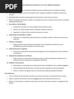 Reunião Com Café Da Manhã Para Famílias Do 1º Ao 5º Ano