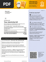 Uk utility bill