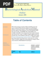 FDA Bacteriological Analytical Manual