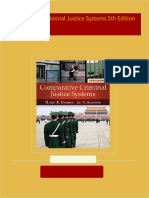 Comparative Criminal Justice Systems 5th Edition 2024 Scribd Download